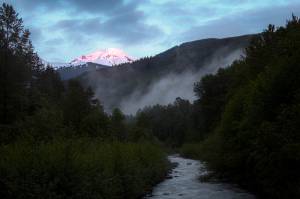 Glacier Creek Mount Baker Mt Baker Hwy river Washington