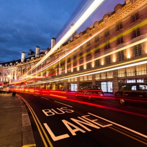 Architecture blur bus City England Piccadilly Circus Regent Street road speed traffic United Kingdom
